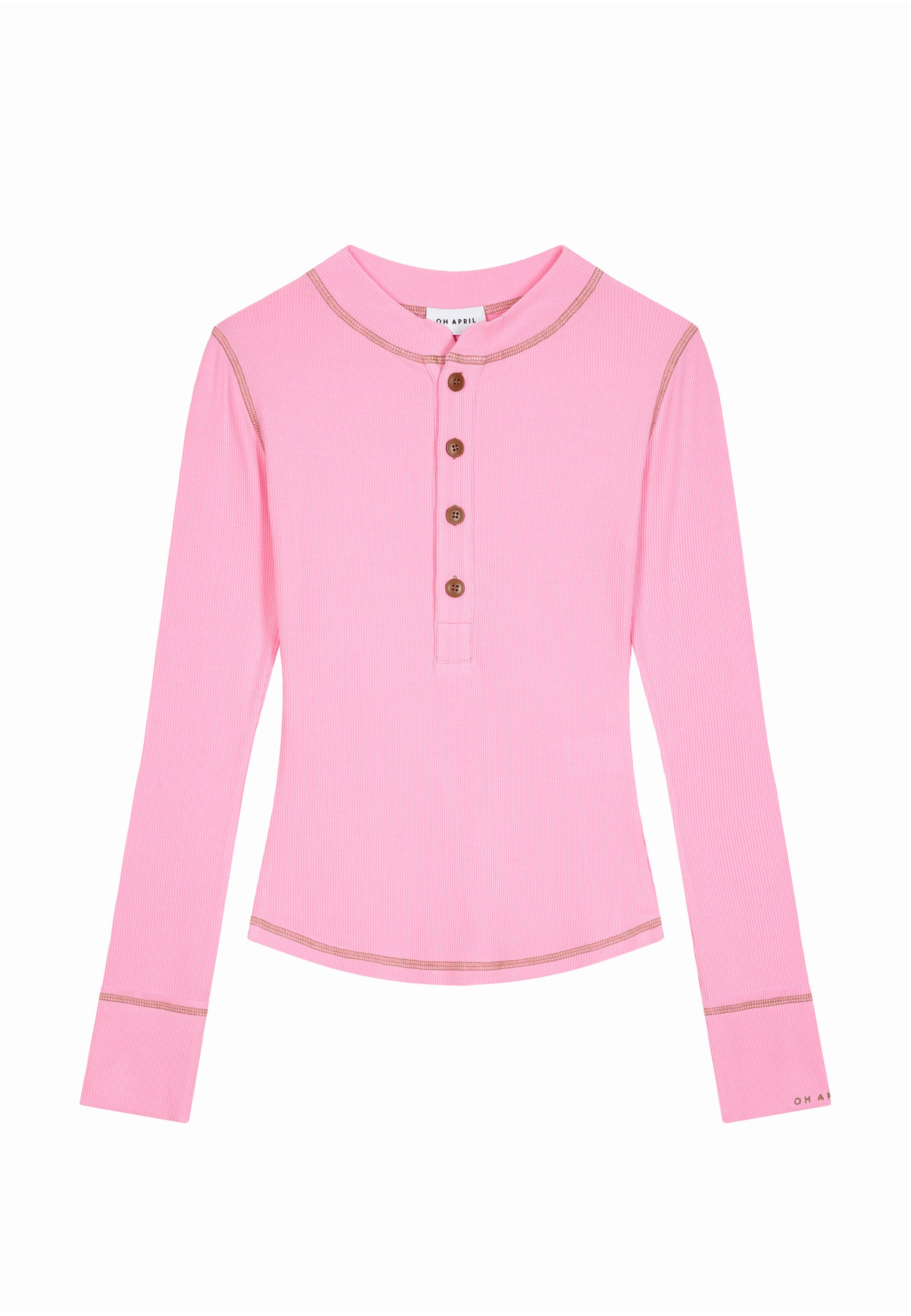 Maglietta 'Maris' di OH APRIL in rosa: frontale