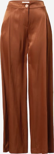 PATRIZIA PEPE Trousers with creases in Brown, Item view