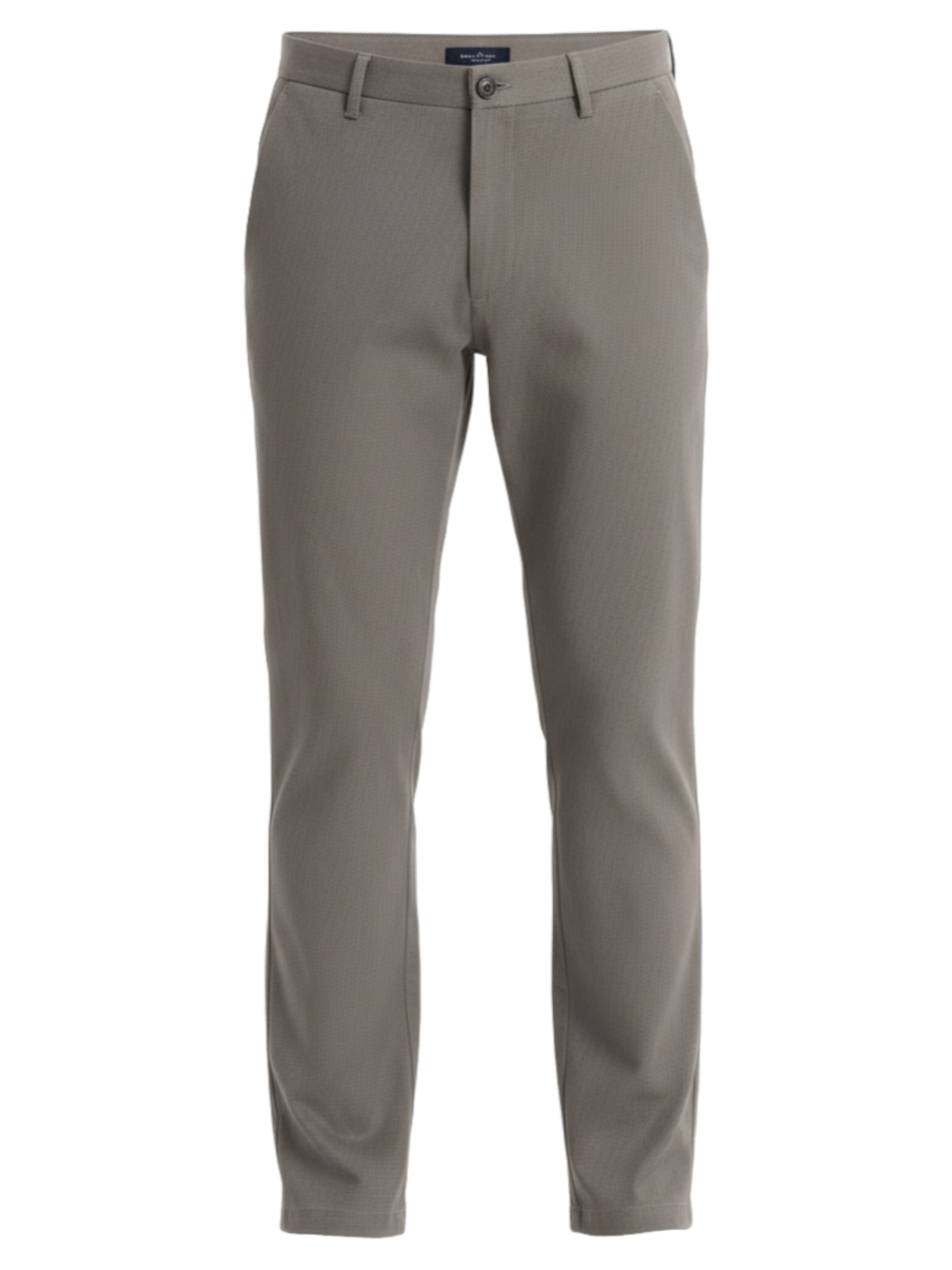 Ombre Regular Chino 'Quintessence' in Grijs: voorkant
