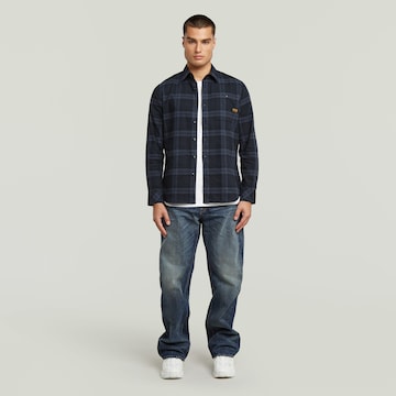 G-STAR Slim Fit Hemd in Blau