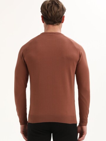 Gabbiano Sweater in Brown