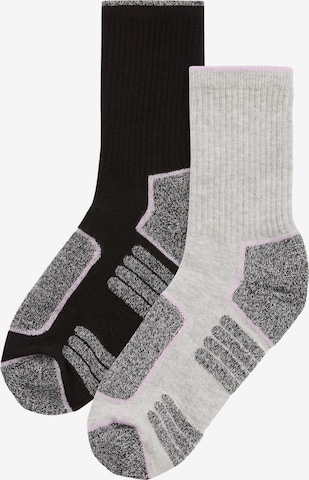 Next Къси чорапи в сиво: отпред