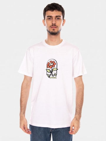 T-Shirt 'DELFINO FLOWER GUY T-SHIRT' Santa Cruz en blanc