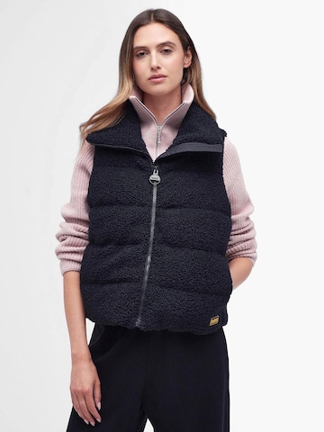 Barbour International Bodywarmer 'Maguire' in Blauw: voorkant