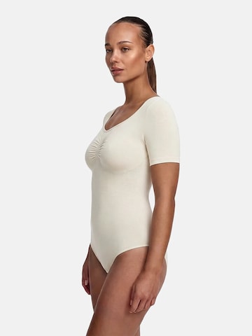 cfab Shaping bodysuit 'T-Shirt Bodysuit Sculpting Shapewear mit String' in Beige