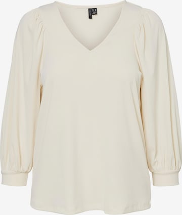 VERO MODA Blus 'Boletta' i beige: framsida