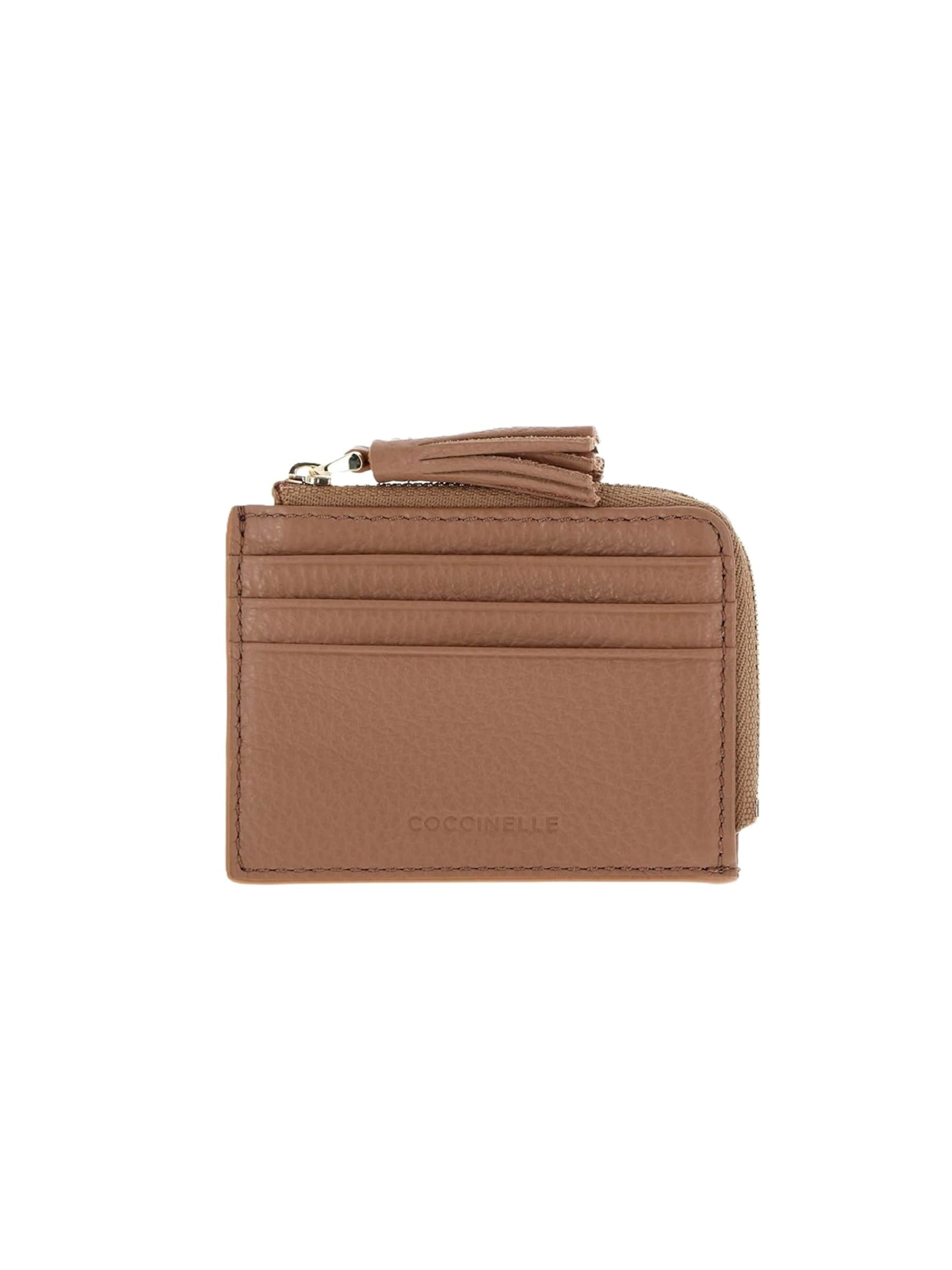 Coccinelle Portemonnaie 'E2MU0128901'‌‌‌‌‌‌‌‌ in Beige: Vorderseite