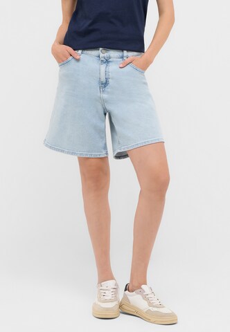 MUSTANG Wide Leg Shorts in Blau: Vorderseite