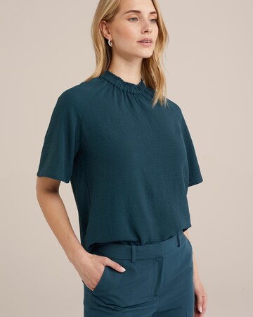 WE Fashion Blouse in Blauw