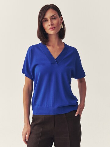 TATUUM Svetr 'Ineza' – modrá: přední strana