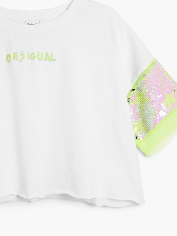 Desigual Μπλουζάκι σε λευκό