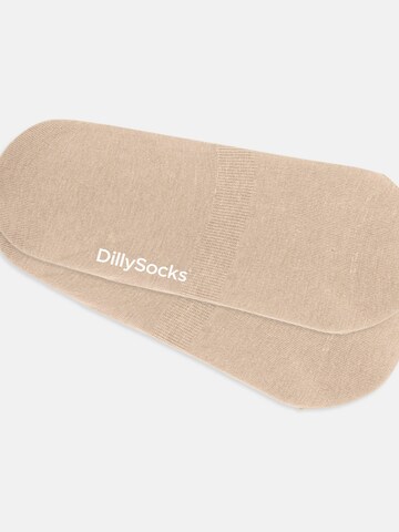 DillySocks Ankle Socks in Beige