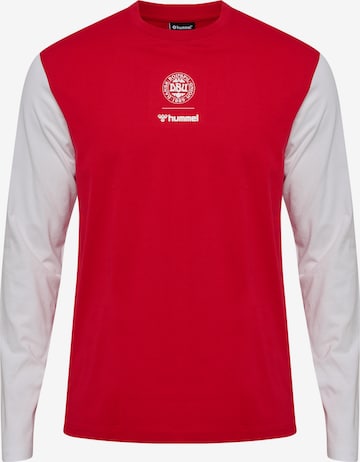 T-Shirt fonctionnel Hummel en rouge : devant