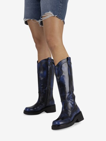 BRONX Cowboy Boots 'Daff-Ey ' in Blue
