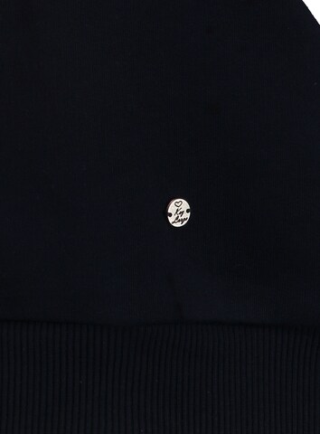 Key Largo Sweatshirt 'PEACE' i blå