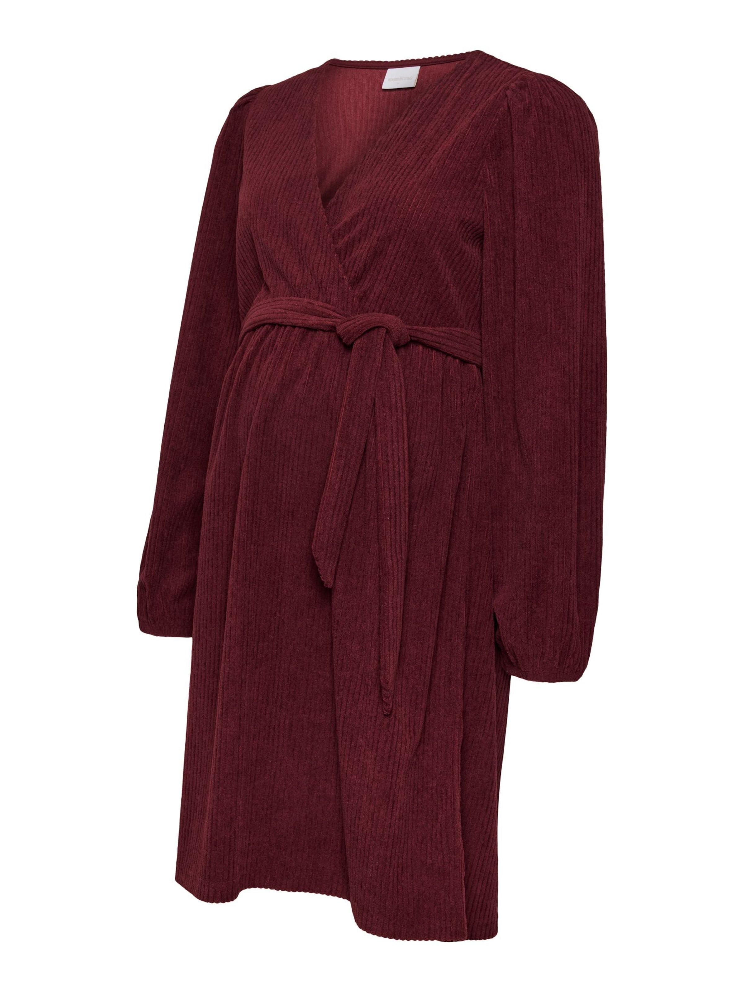Robe 'MLBrooke' MAMALICIOUS en rouge : devant