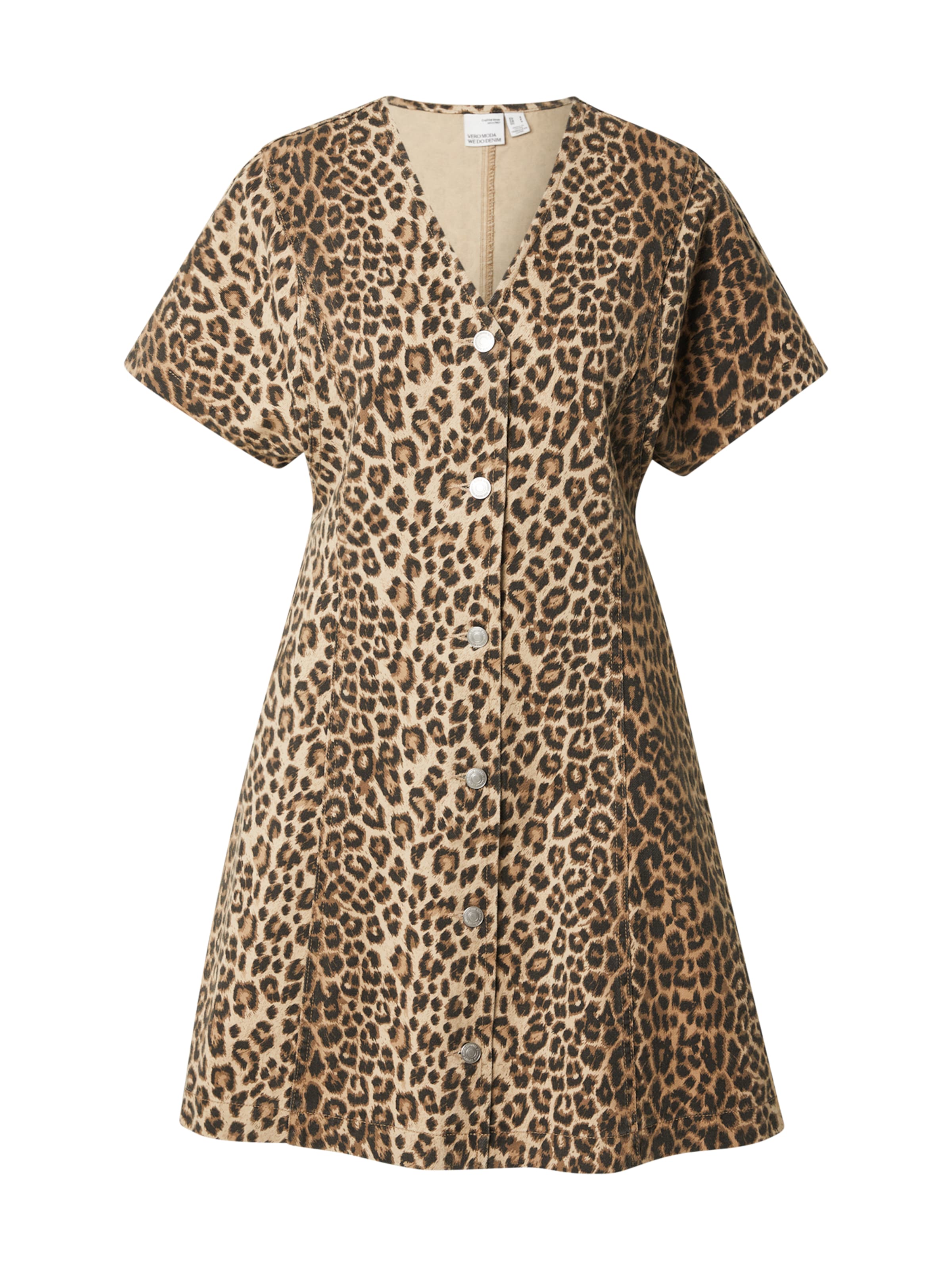 VERO MODA Μπλουζοφόρεμα 'VMPENELOPE' σε γκρι: μπροστά