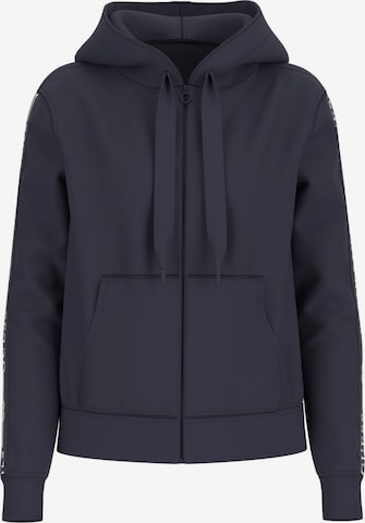 GUESS Sweat jacket in Blue: front