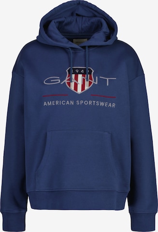 GANT Sweatshirt in Blauw: voorkant
