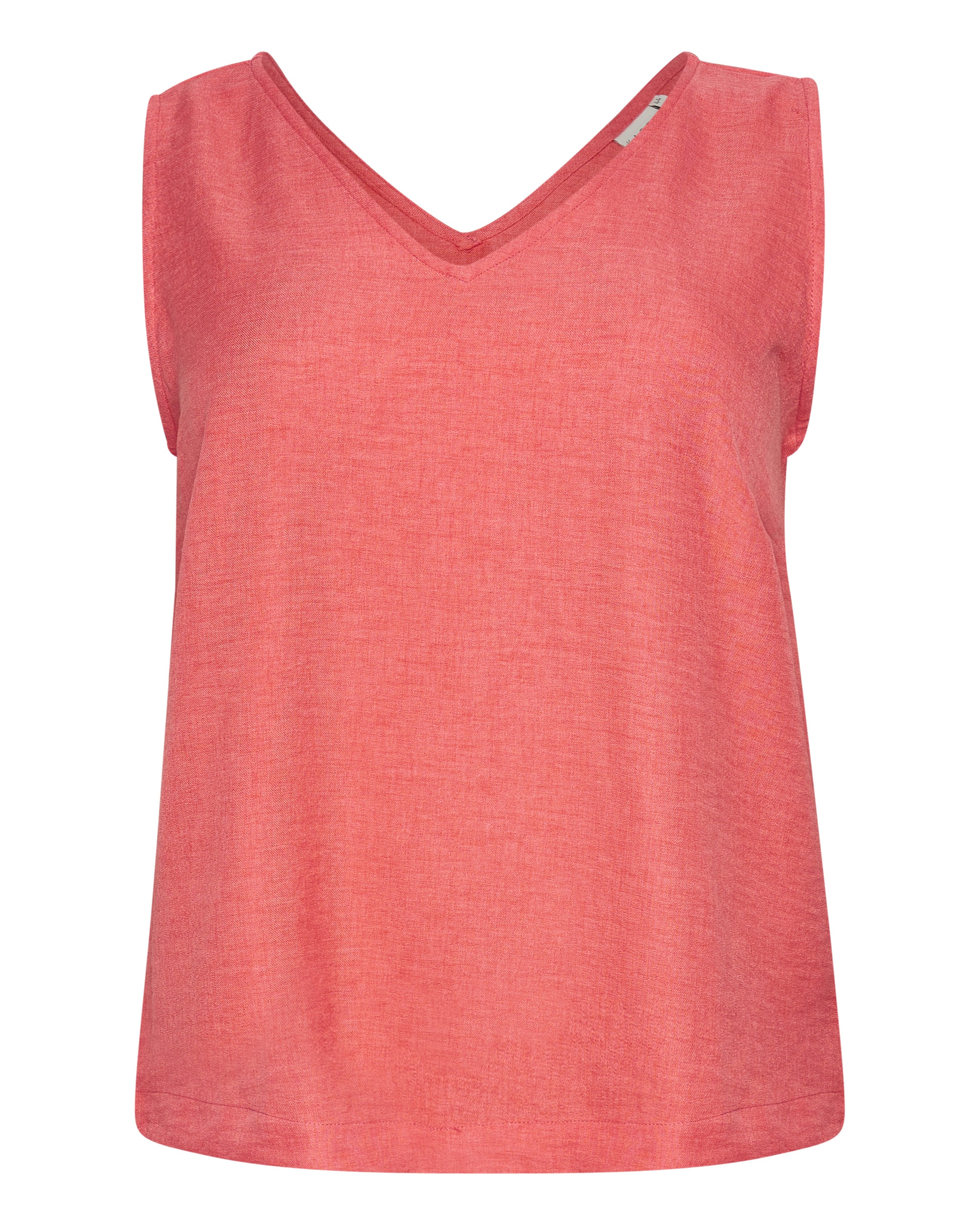 KAFFE CURVE Μπλούζα σε πορτοκαλί: μπροστά