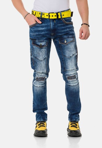 CIPO & BAXX Regular Jeans in Blue: front