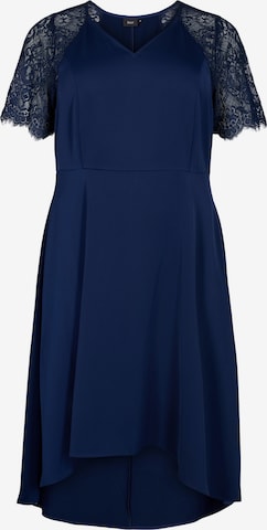 Zizzi Dress in Blue: front