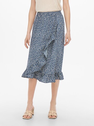 ONLY Rok 'Olivia' in Blauw: voorkant