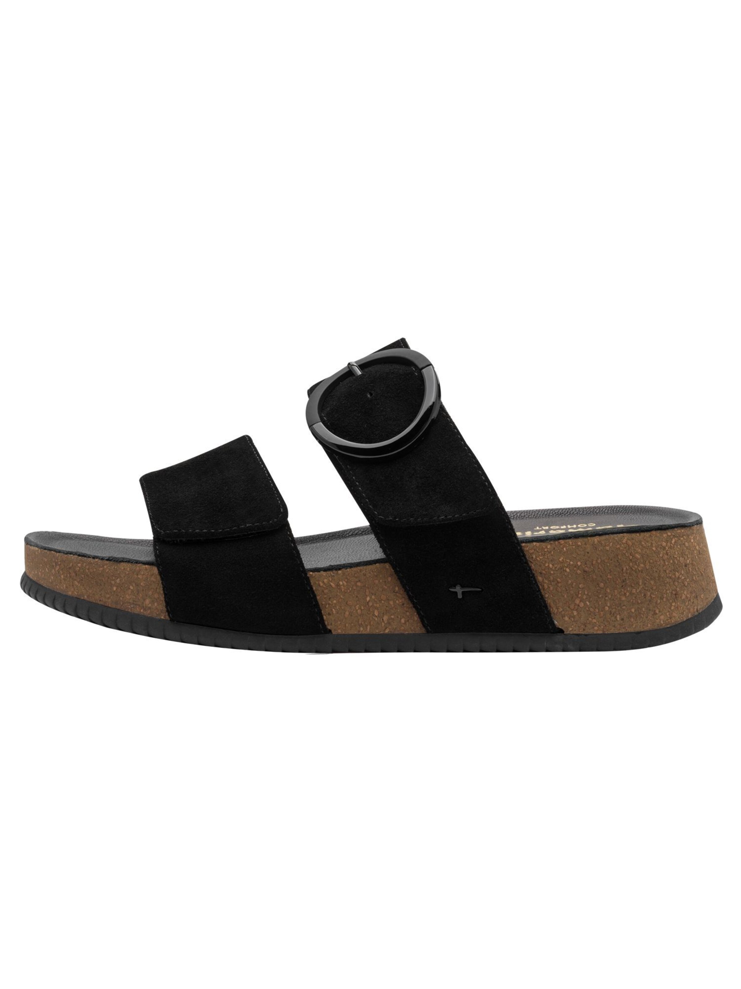 Mule Tamaris en noir
