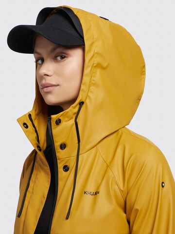 Manteau fonctionnel 'Wied2' khujo en jaune