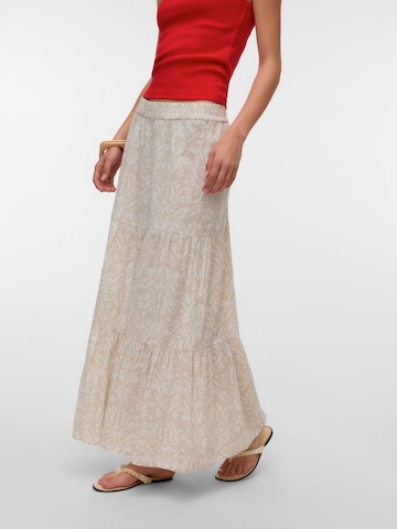 VERO MODA Sukně 'VMDICTHE' – béžová: přední strana