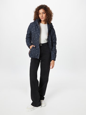 Ragwear Between-Season Jacket 'DIZZIE MARINA' in Blue