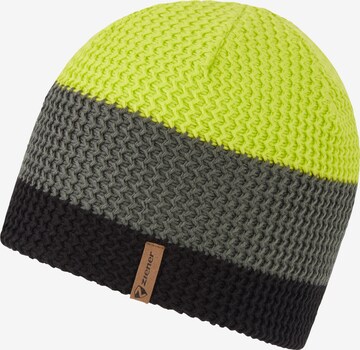 ZIENER Athletic Hat 'Iblime' in Yellow: front