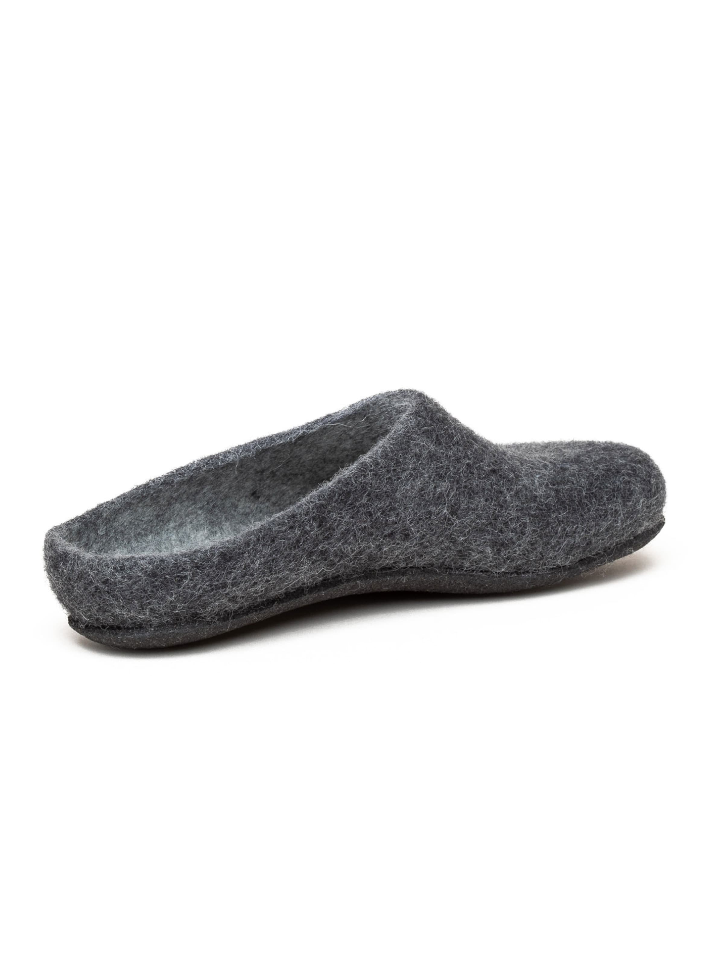 MagicFelt Hausschuh 'Magicfelt Filzpantoffel Magicfelt 709' in Grau