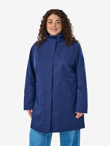 mėlyna Zizzi Demisezoninis paltas 'CAShelby': priekis
