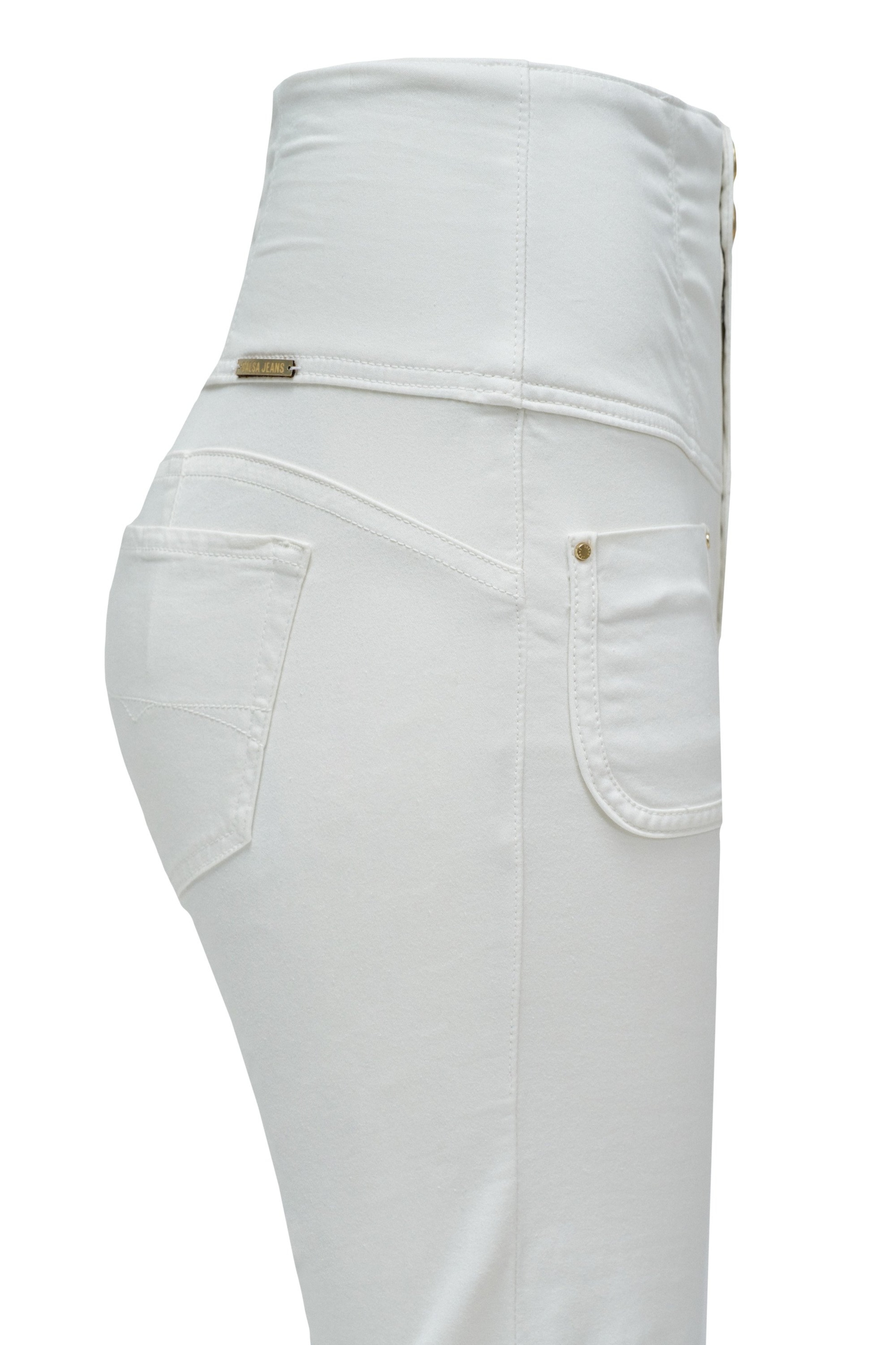 Salsa Jeans Wide leg Jeans 'Diva' in Wit