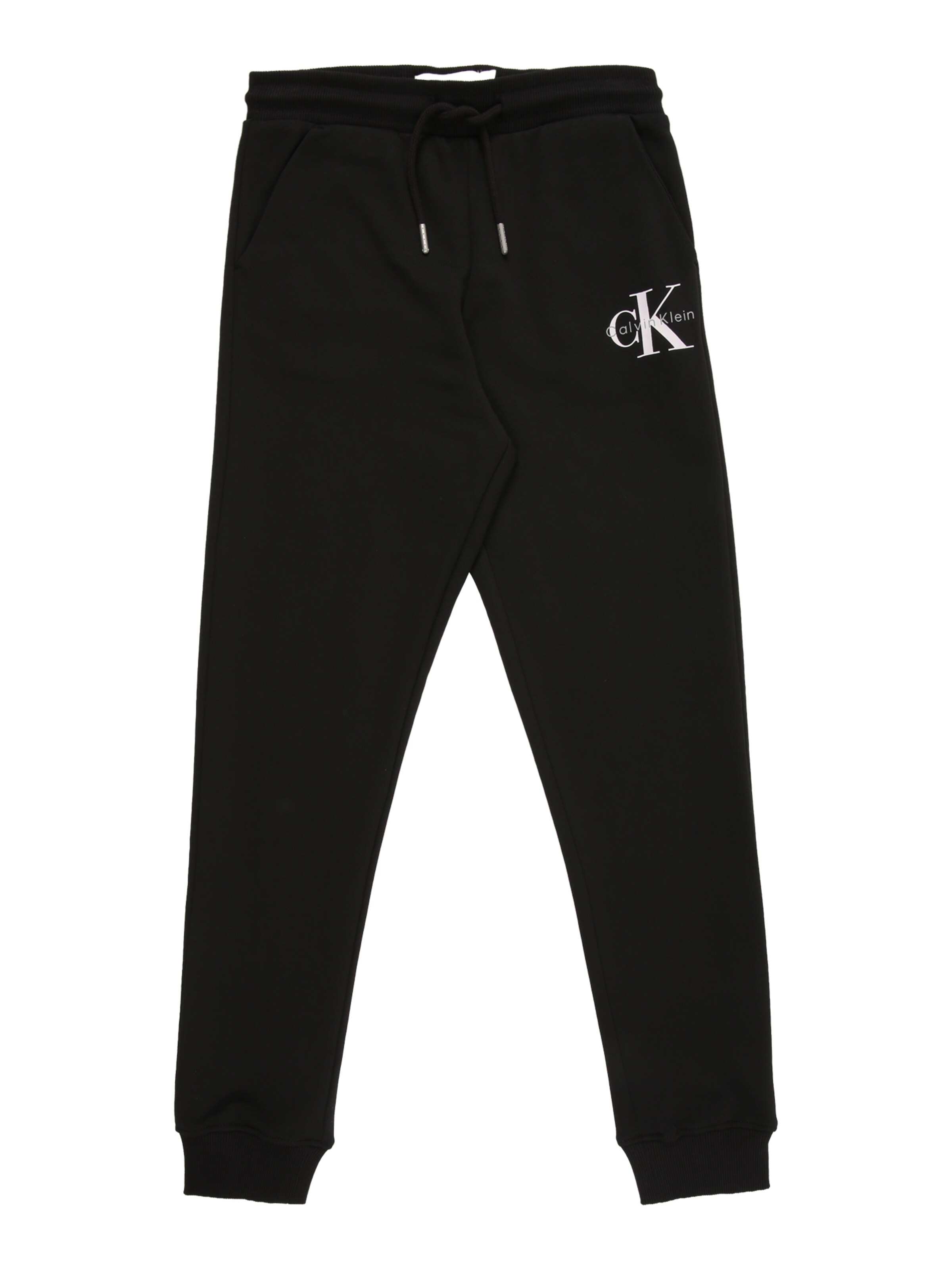 Calvin Klein Jeans Конический (Tapered) Штаны в Белый: спереди