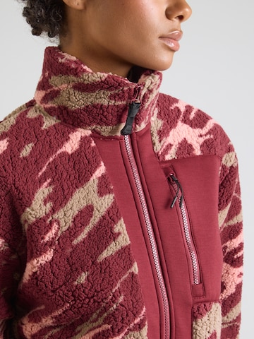 ICEPEAK - Chaqueta polar funcional 'AMORY' en rojo