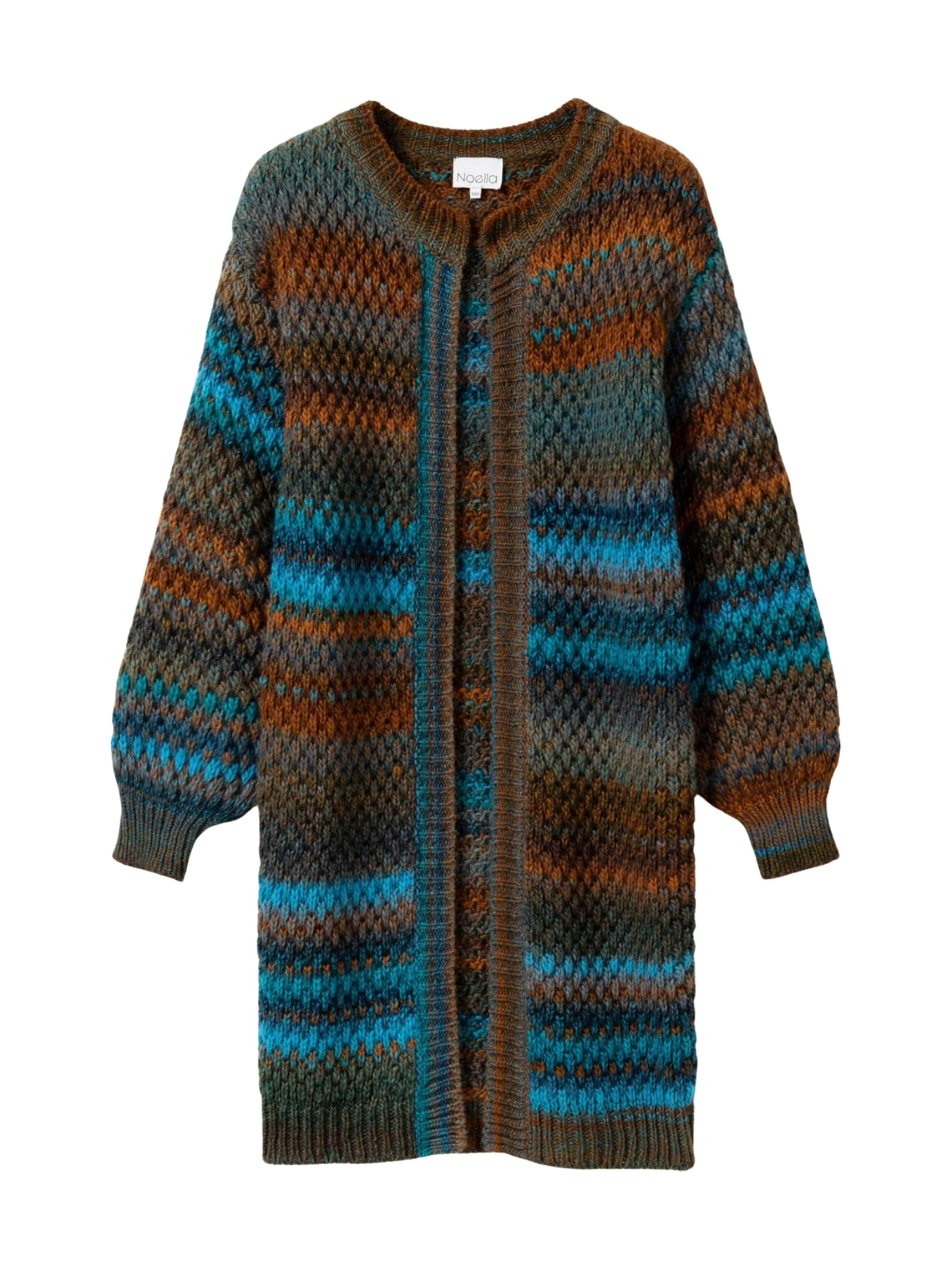 Cardigan ' Gio ' Noella en bleu : devant