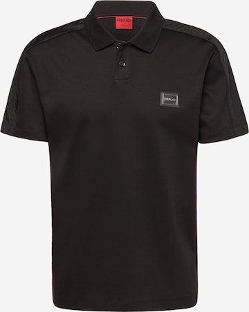HUGO - Camisa 'Domerape' em preto: frente