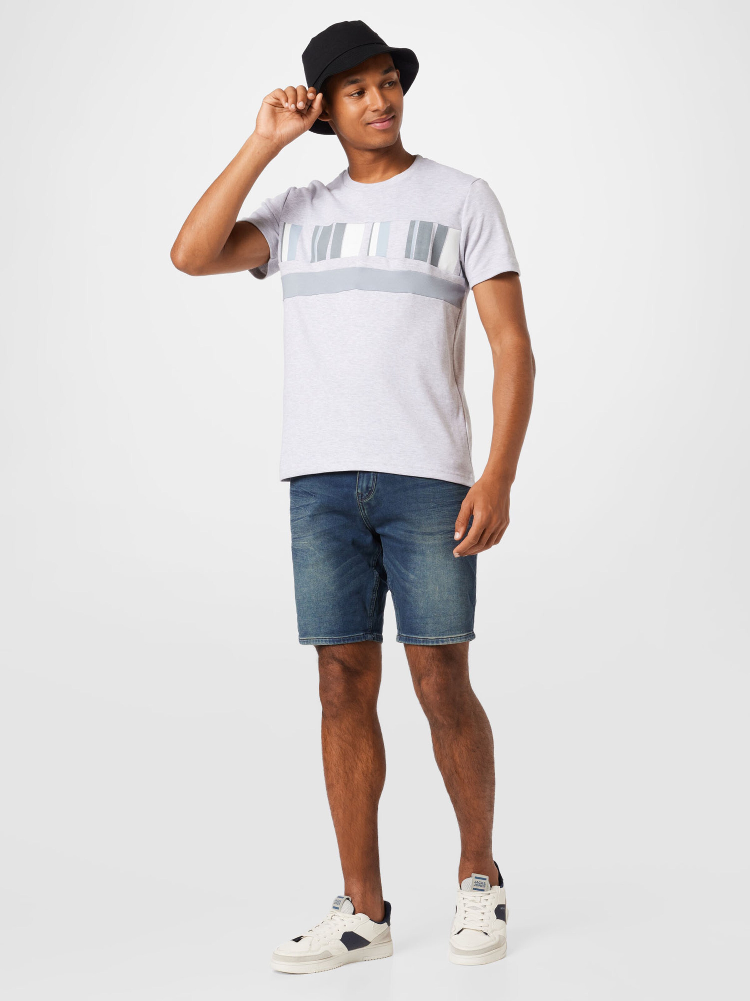 Männer Shirts BURTON MENSWEAR LONDON T-Shirt in Grau, Graumeliert - DQ55678 Männer Shirts BURTON MENSWEAR LONDON T-Shirt in Grau, Graumeliert - DQ55678
