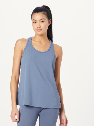 Marika Sports Top 'LAYLA' in Blue: front