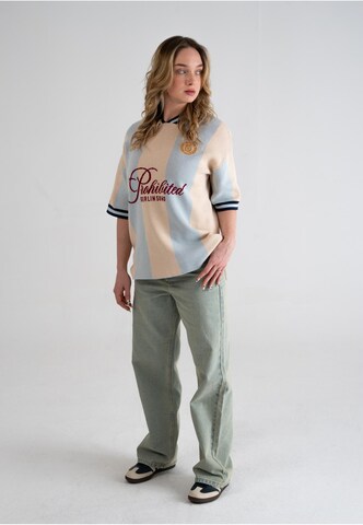 Prohibited Shirt 'PBFC' in Beige