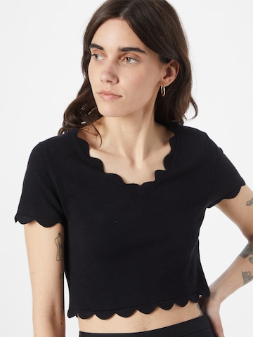 ABOUT YOU - Camisa 'Ayana ' em preto