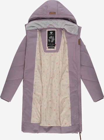 Ragwear Winter coat 'Rebelka' in Purple