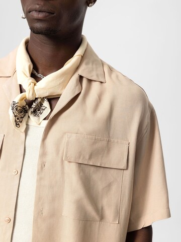 Fit confort Chemise 'Athens' VAMOS CLO en beige