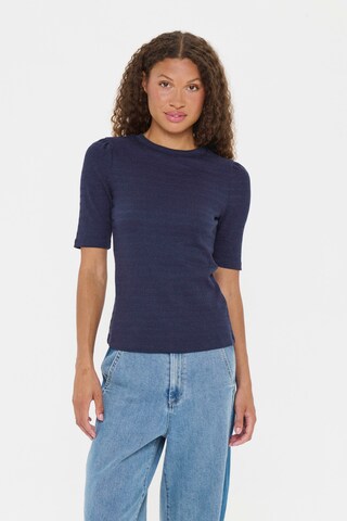 SAINT TROPEZ Blouse 'Luciana' in Blue: front