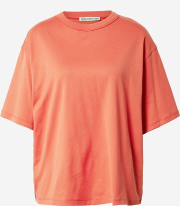 DRYKORN Majica 'ARETA' | oranžna barva: sprednja stran