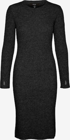 VERO MODA Knitted dress 'BRITANY' in Black: front