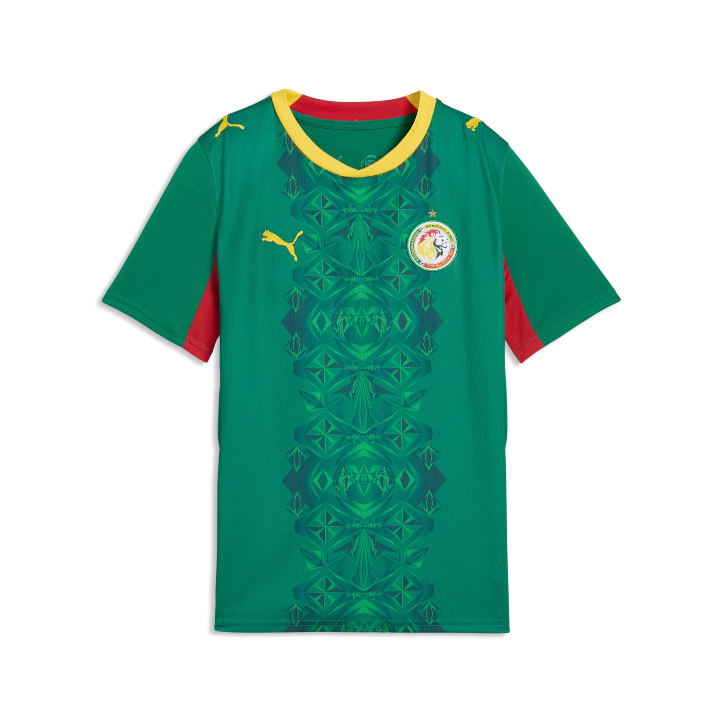 PUMA Performance shirt 'Senegal 2026' in Yellow / Green / Red, Item view