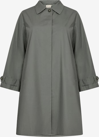 Cappotto di mezza stagione 'Chaneel' di Wasabi Concept in grigio: frontale